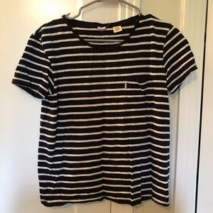 Levis striped shirt with pocket